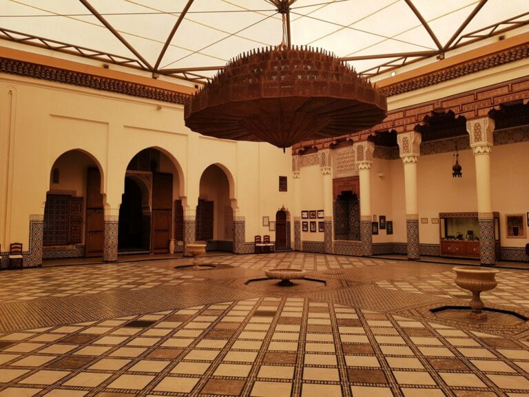 Visiter le Musee de Marrakech, Maroc